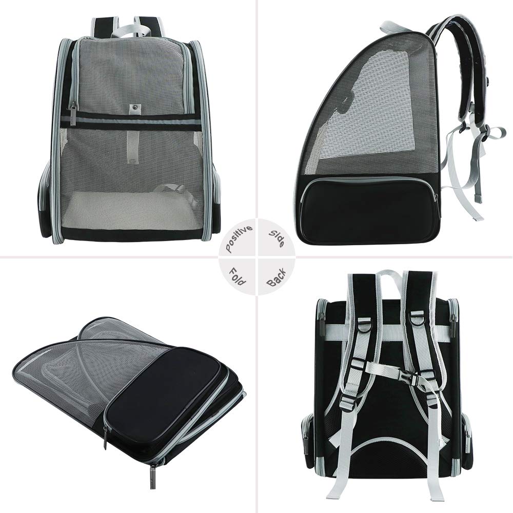 Texsens Traveler Bubble Backpack durability resists scratches and gnawing from pets.