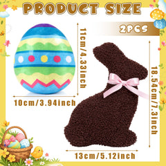 Teyva Daily Easter egg toy squeaker promotes curiosity during chew time.