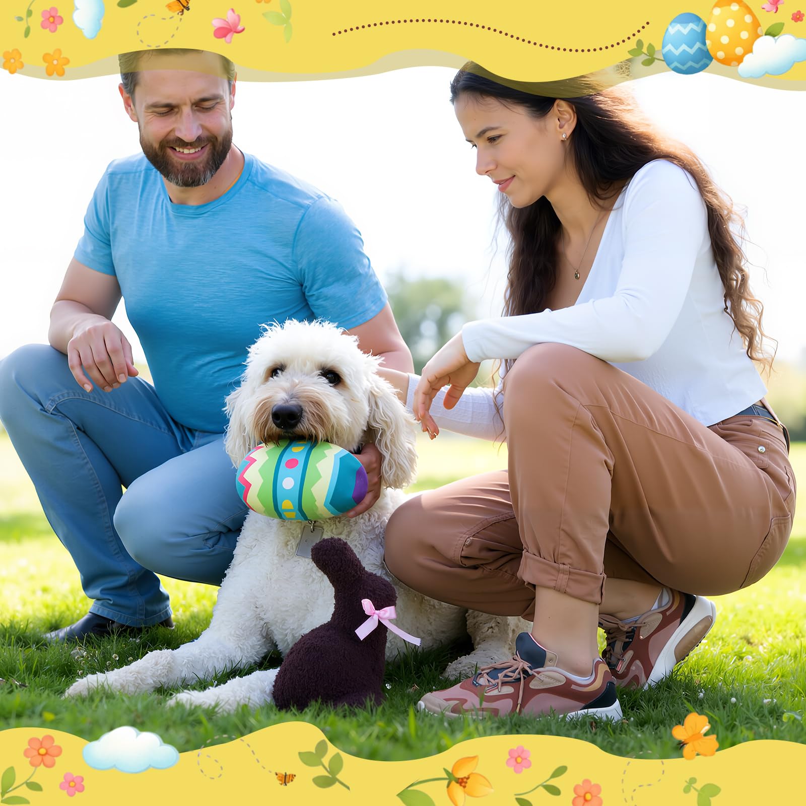 Teyva Daily Easter-themed toy set adds visual appeal and versatile play.