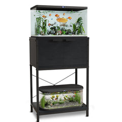 TFK stand top holds a 20-29 gallon aquarium for a stylish focal point