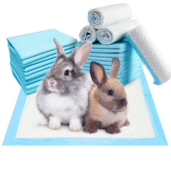 Tfwadmx rabbit pee pads pack keeps cages dry and tidy