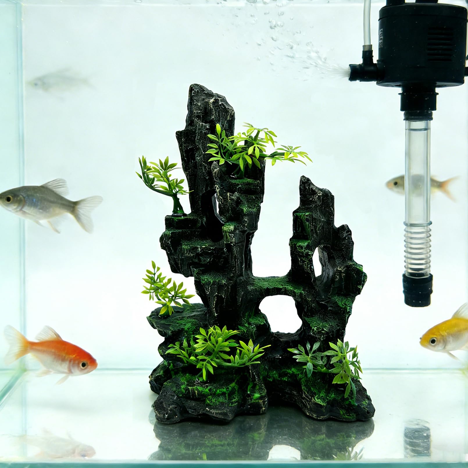 Tfwadmx detailed tree trunk adds underwater depth and a realistic landscape to your aquarium