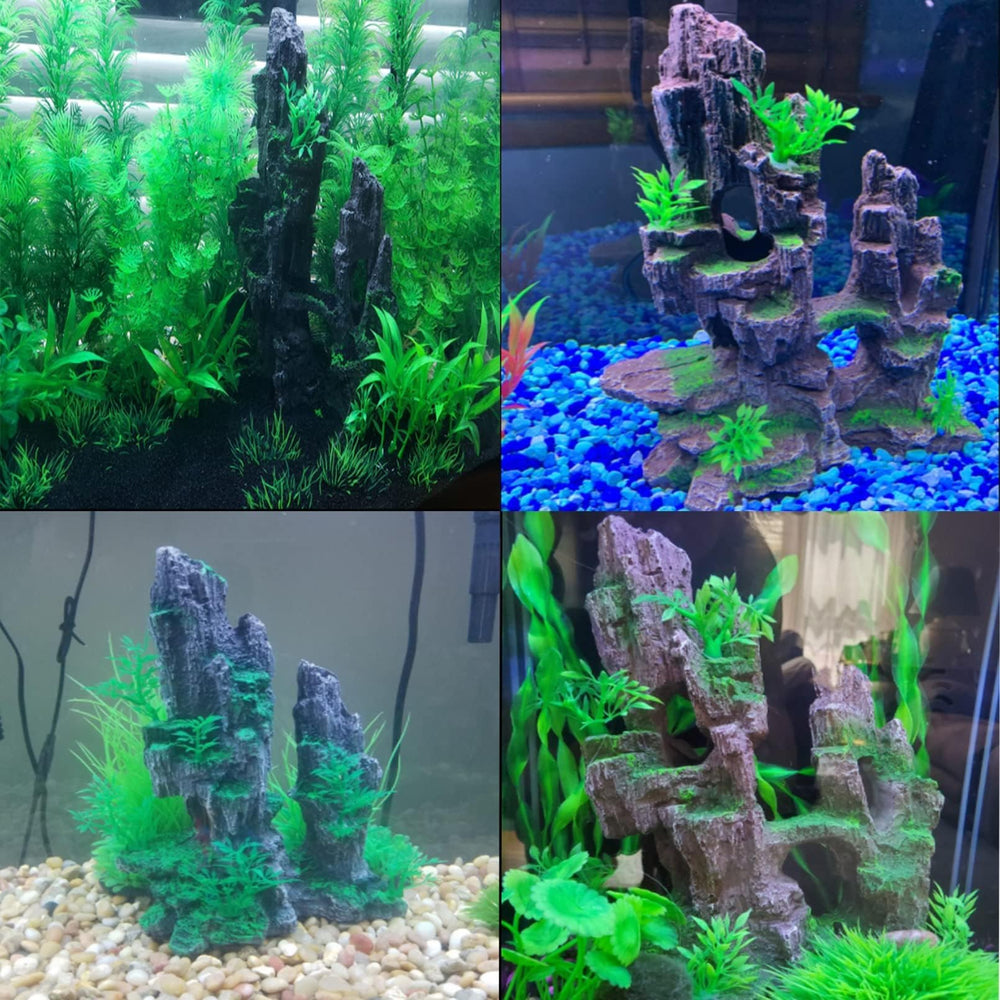 Tfwadmx aquarium ornament is suitable for freshwater and saltwater setups, expanding display options