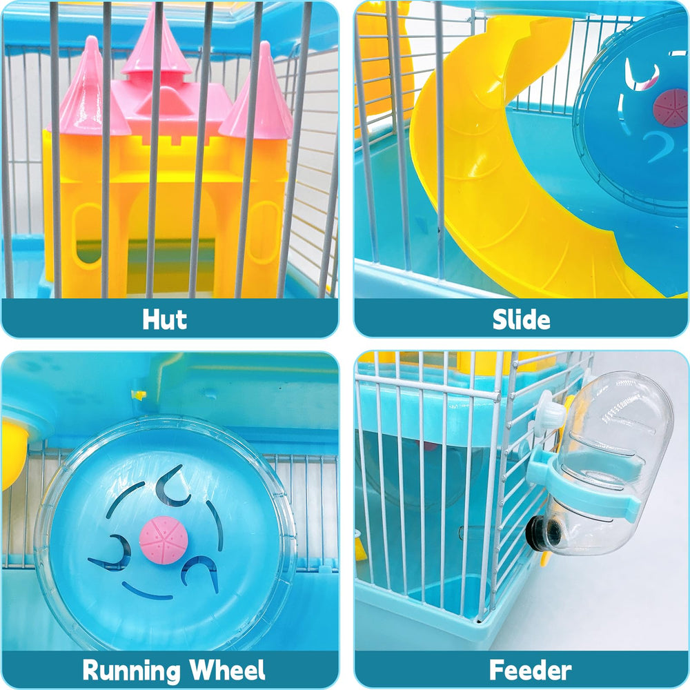 Tfwadmx hamster carrier outdoor use for quick trips with pets.