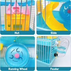 Tfwadmx hamster carrier outdoor use for quick trips with pets.
