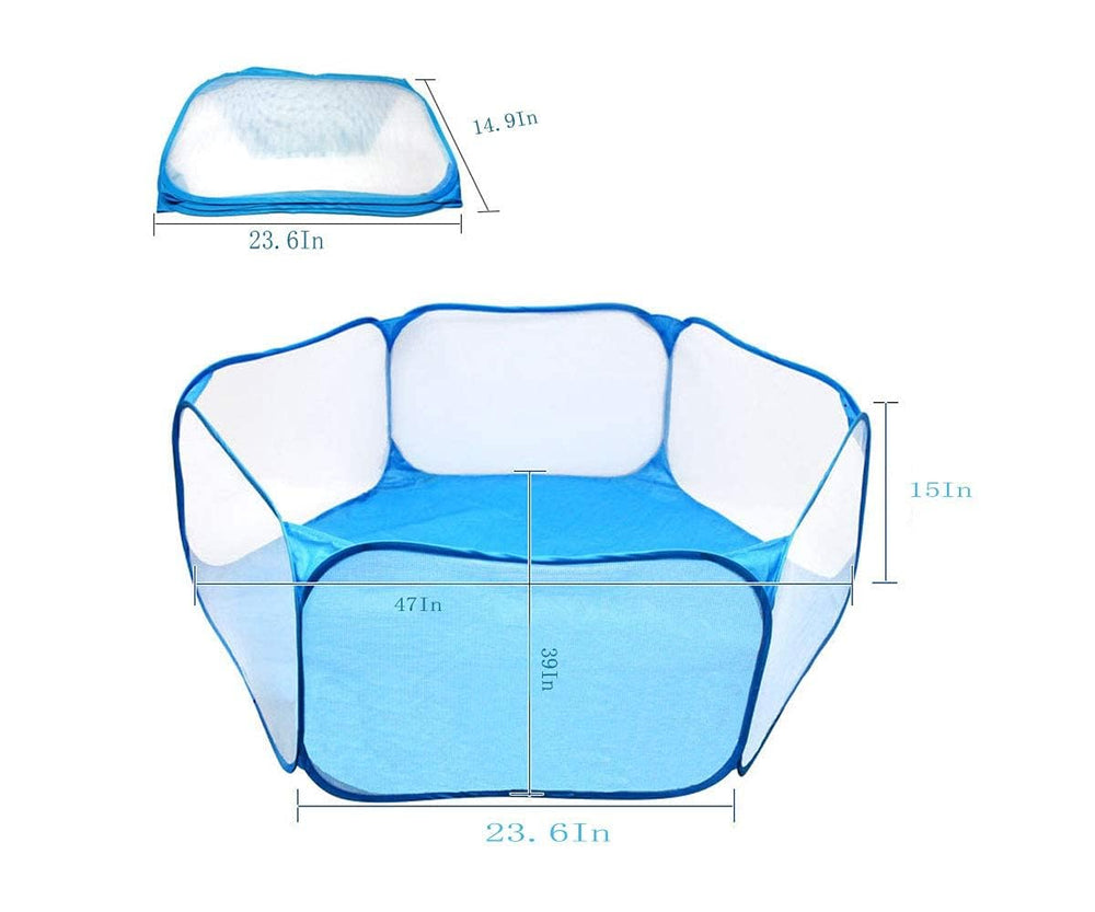 Tfwadmx playpen suitable for indoor and outdoor pet play areas.