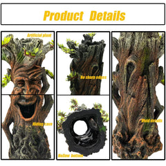 Tfwadmx hollow root hideout provides safe hiding spaces for fish.