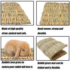 Tfwadmx natural seagrass mat durable surface for pets and cages