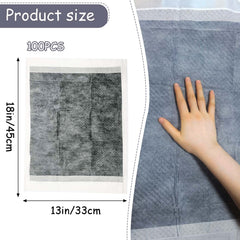 Tfwadmx pee pads show a quick-dry surface for fast absorption.