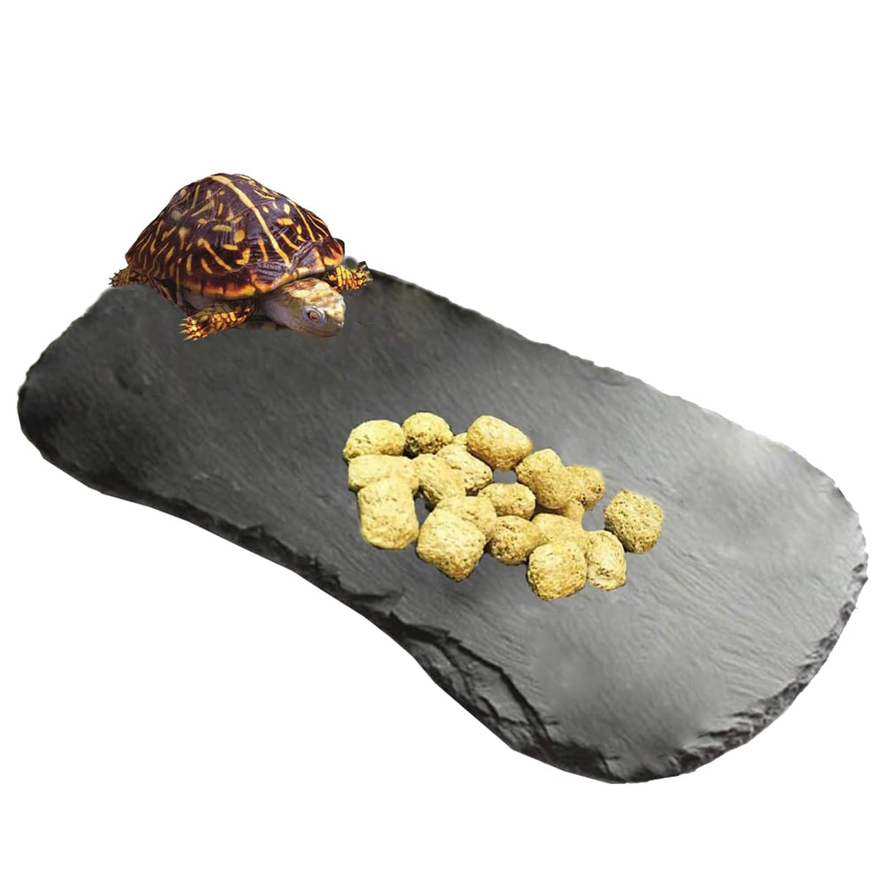 Tfwadmx reptile basking platform 15x7.5in, warm sunning surface.