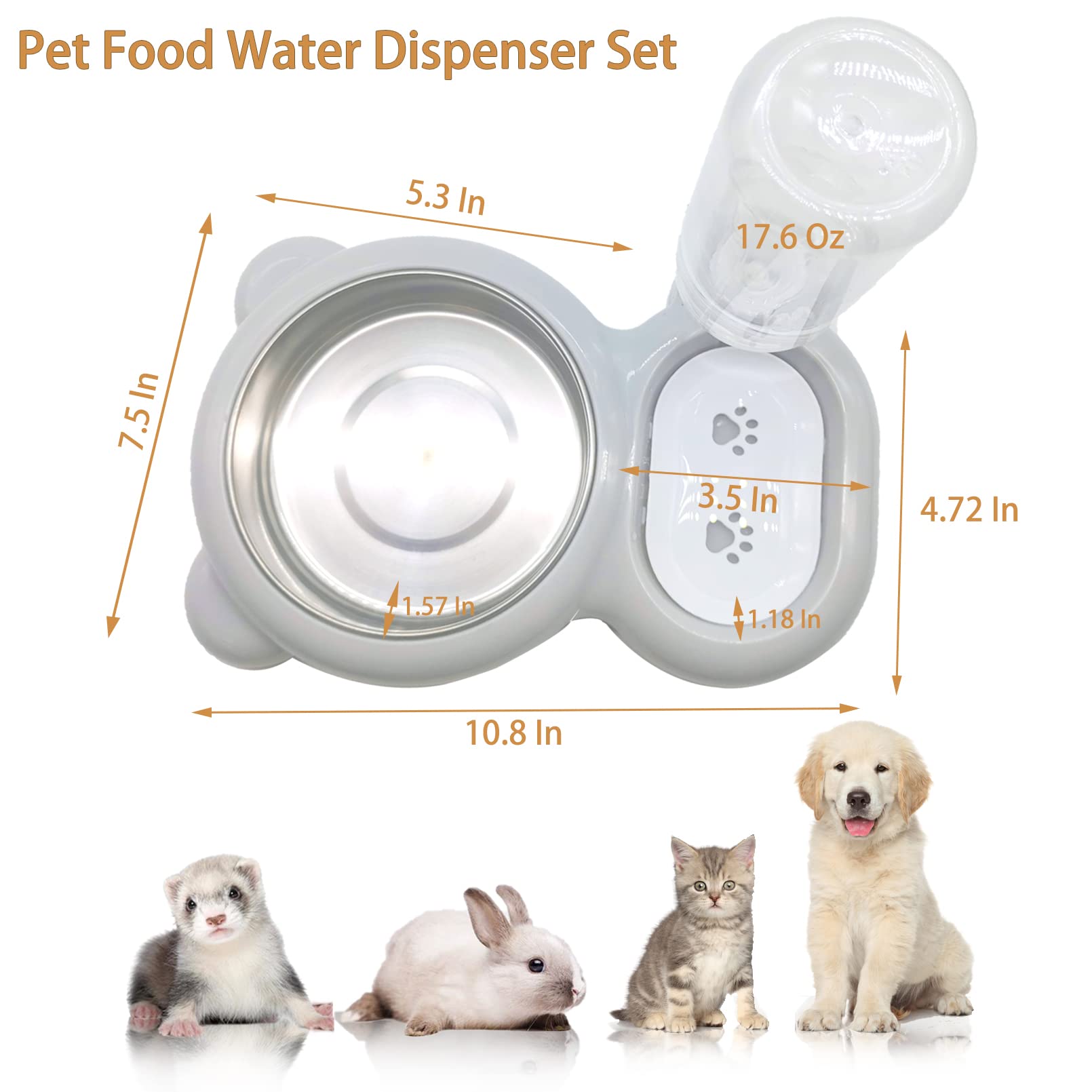 Tfwadmx sink divider cap demonstrates clean drinking area for pets