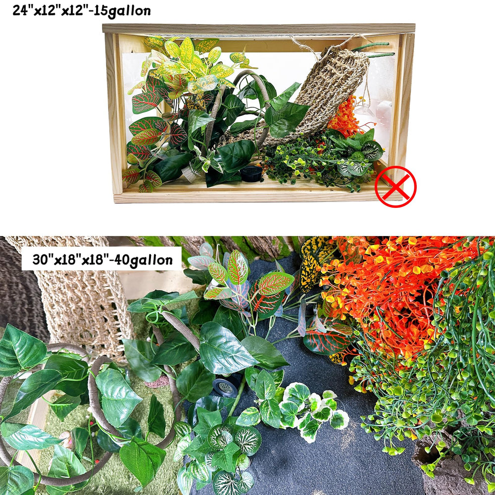 TFWADMX small plant decor fills gaps for a natural look.