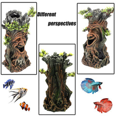 Tfwadmx smiling-face root ornament adds character and color.