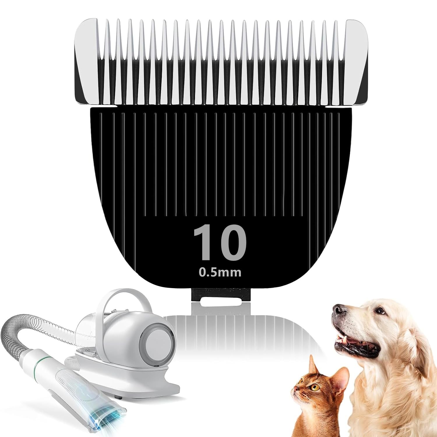 TGSBHIO replacement blade for NeBot P1 Pro with 0.5 mm cut for precise grooming.