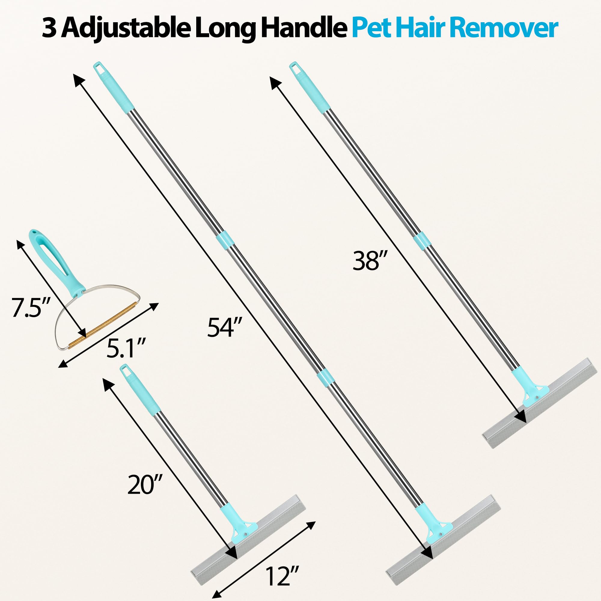 Thalomely Y-shaped fur remover for clothing and upholstery quick touch-ups.