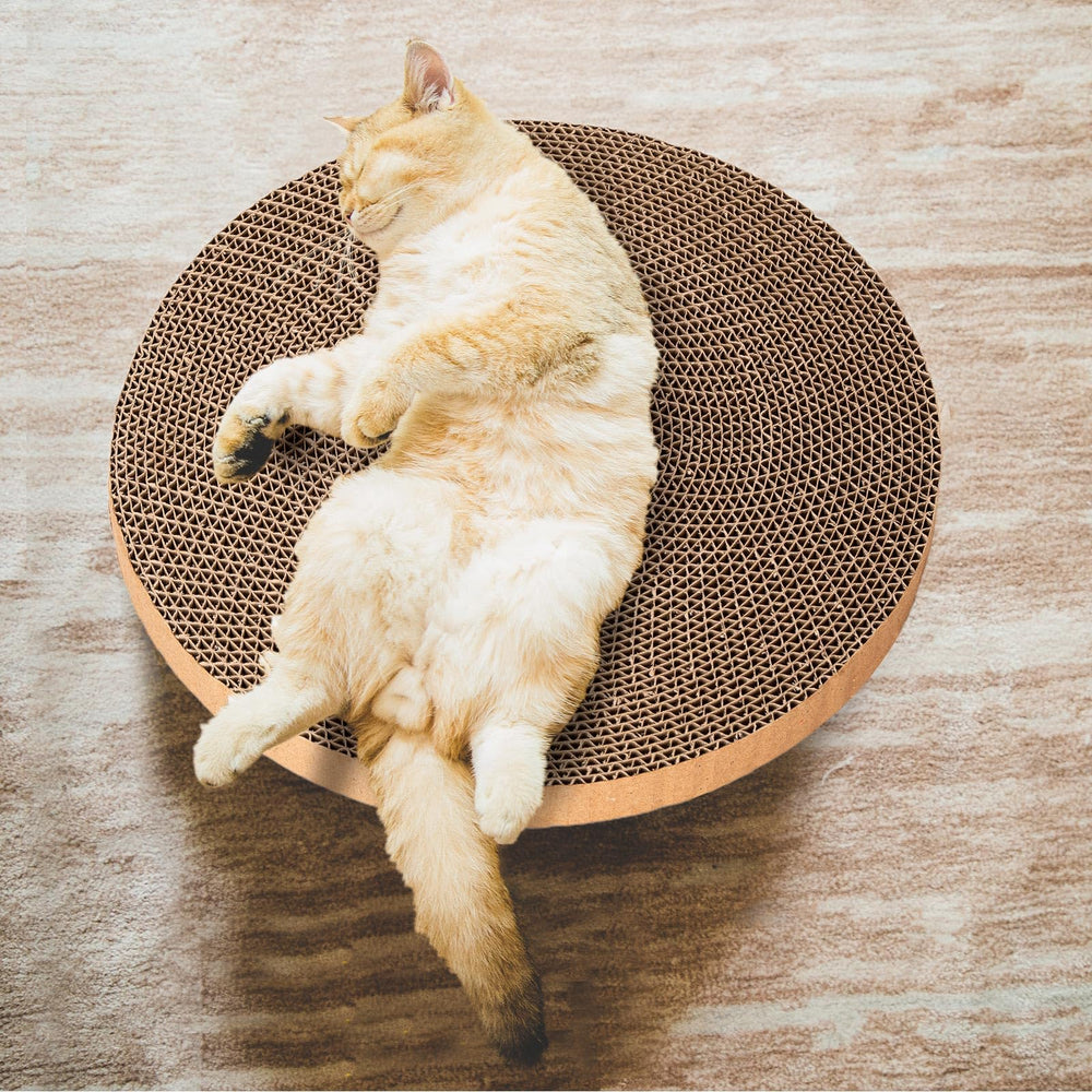 THAMIAO-cat-scratcher-pack-5-pads ensures easy refills for ongoing scratching.