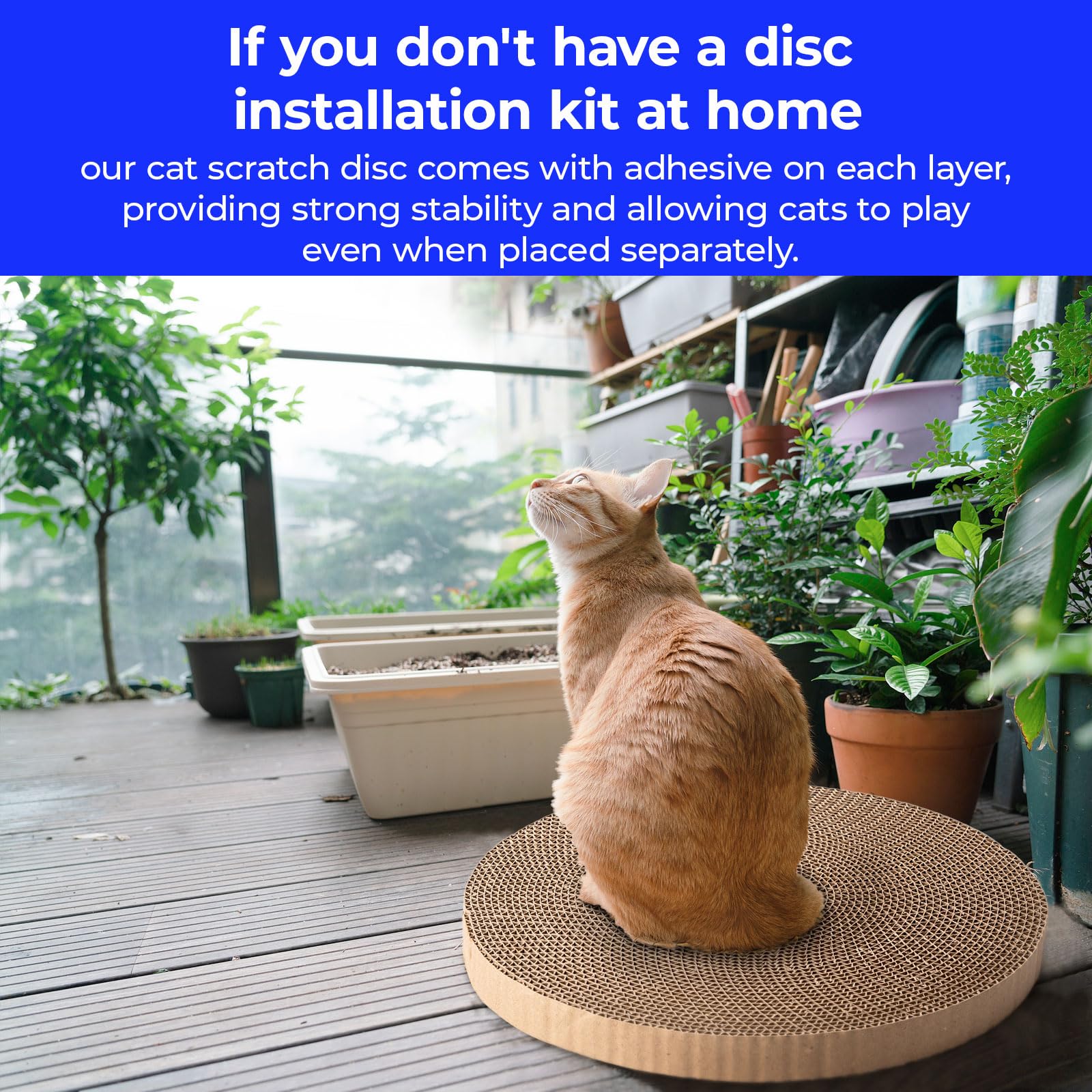 THAMIAO compact-scratch-pad-design fits small spaces near furniture.