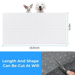THAMIAO under-door protector clear creates barrier against pet scratches