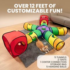 That Is Just Genius Genius Cat Tunnels storage bag keeps equipment organized and portable.