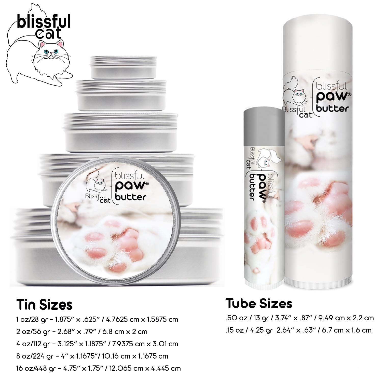 Creamy The Blissful Cat Paw Butter texture with natural ingredients