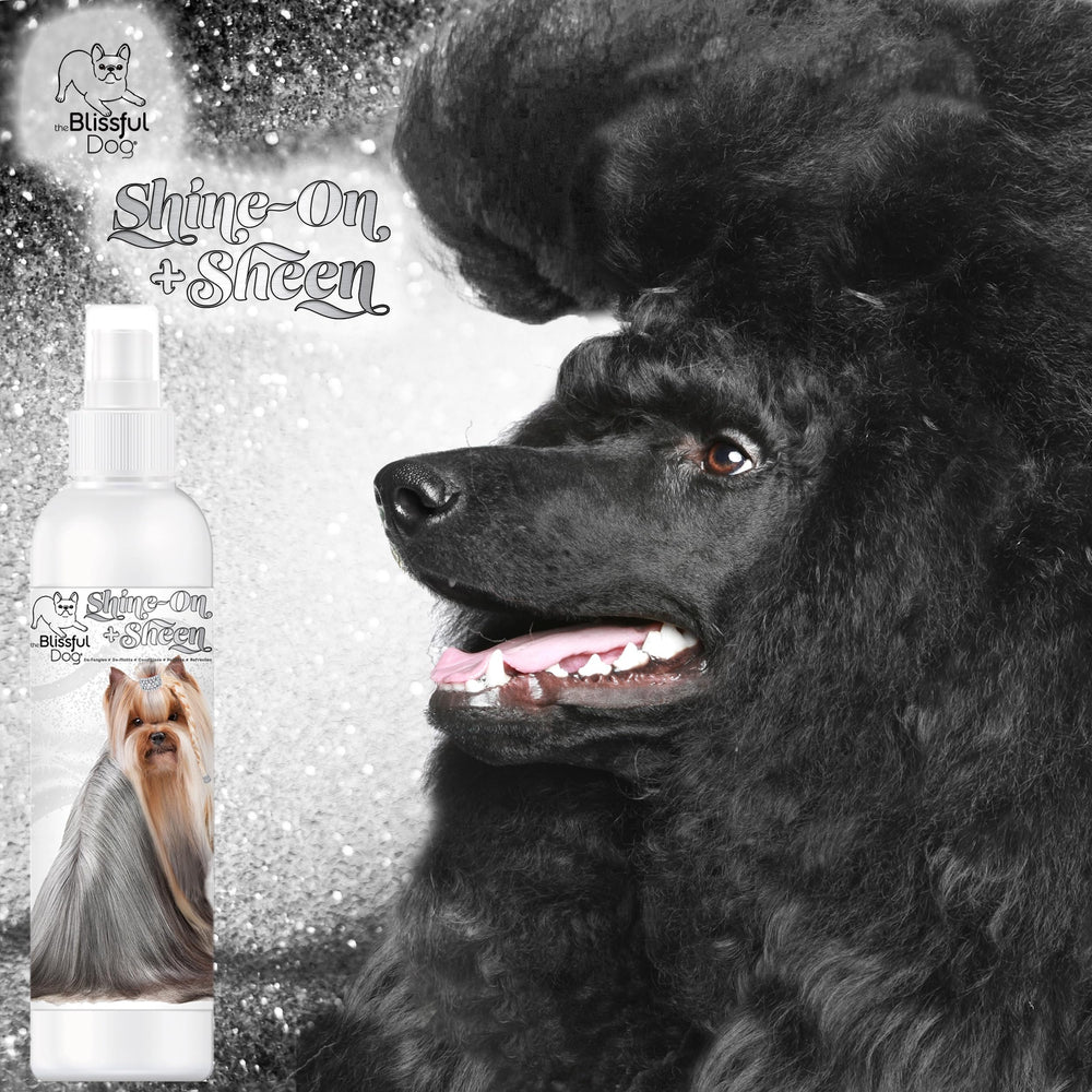 Natural ingredients like silk and keratin support coat softness