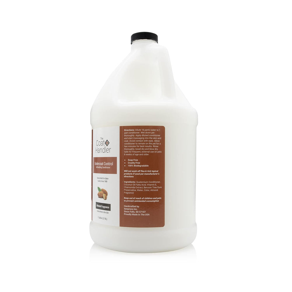 The Coat Handler chamomile-based formula supports gentle coat conditioning.