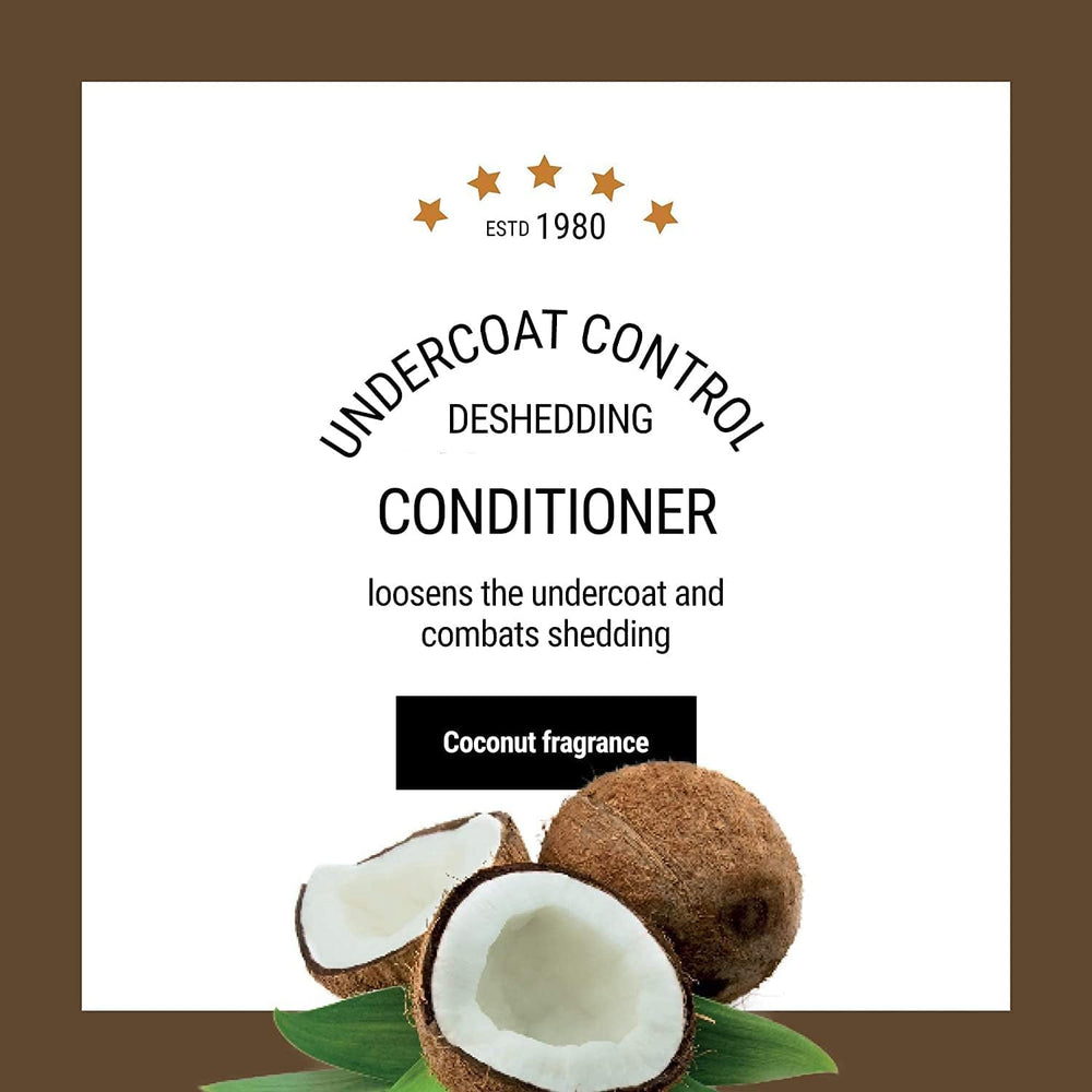 The Coat Handler professional-use scene shows groomers relying on a concentrated conditioner.