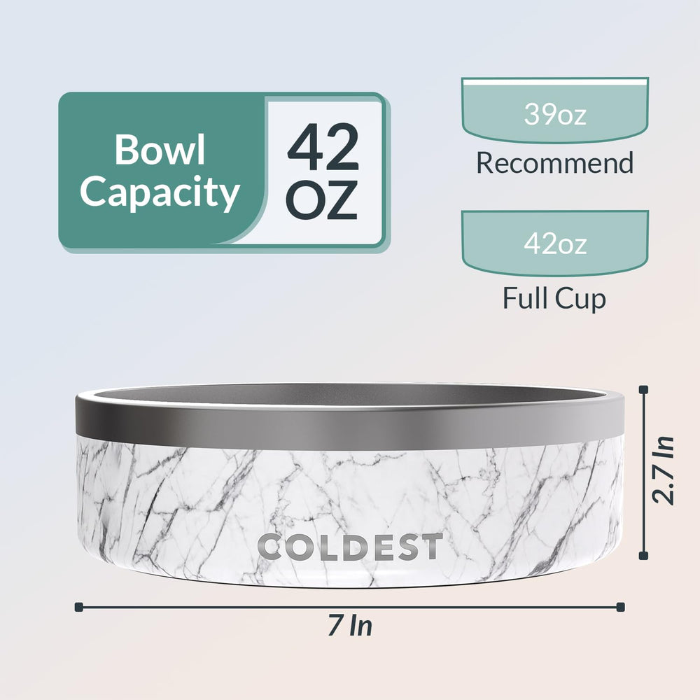 Coldest Water 3 layer insulated bowl retains temp