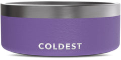 The Coldest Water dog bowl with triple-wall insulation offering durable, temperature-stable hydration