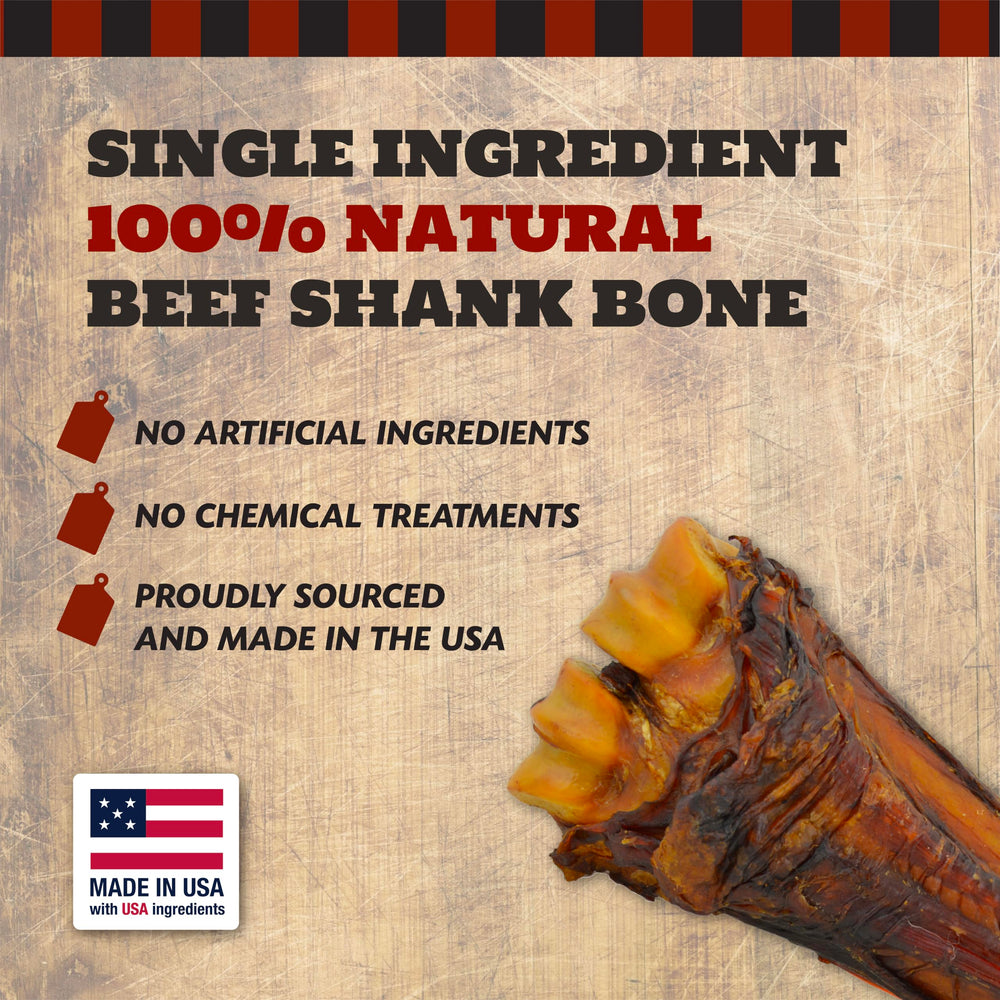The Country Butcher natural ingredients highlight a single-beef bone.