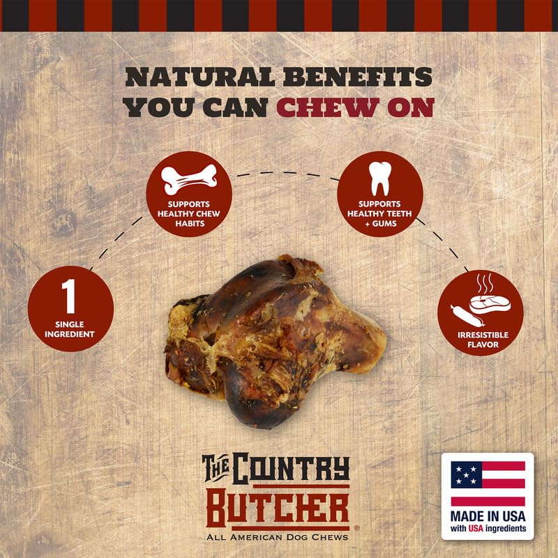 The Country Butcher USA-made chews highlight natural ingredients and quality control