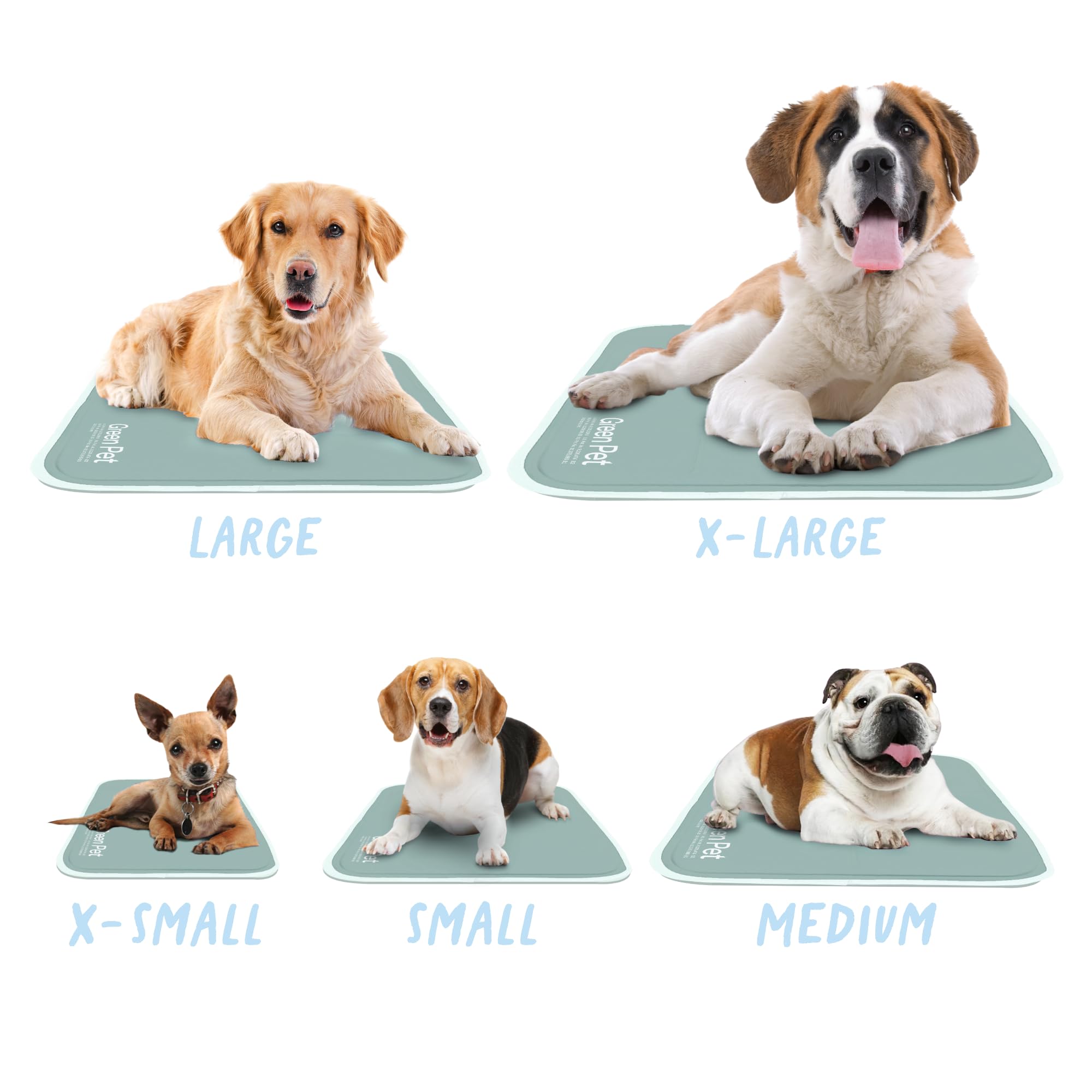 Close-up of the non-toxic gel in The Green Pet Shop Cool Pet Pad.