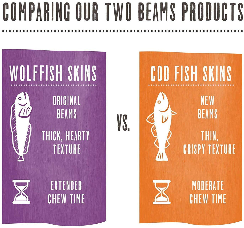 Beams two-bag 12 oz packaging for convenient snacking