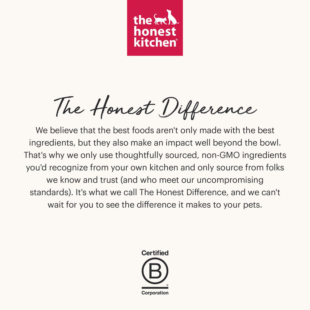 The Honest Kitchen bone broth gravy serving scene, flavor-packed enhancement for meals.