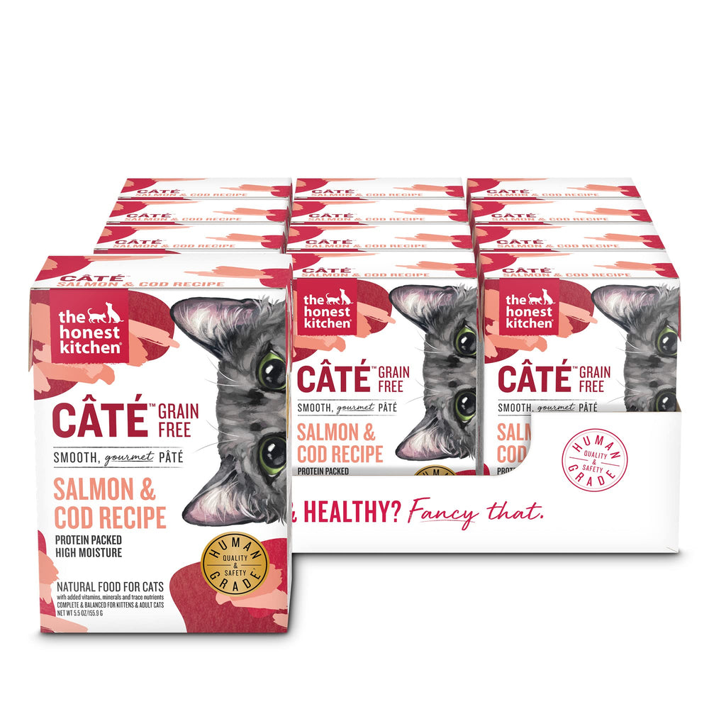 The Honest Kitchen Câté Salmon & Cod Pâté smooth texture ideal for picky eaters