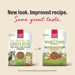 The Honest Kitchen chicken clusters bowl for easy, digestible meals at home.