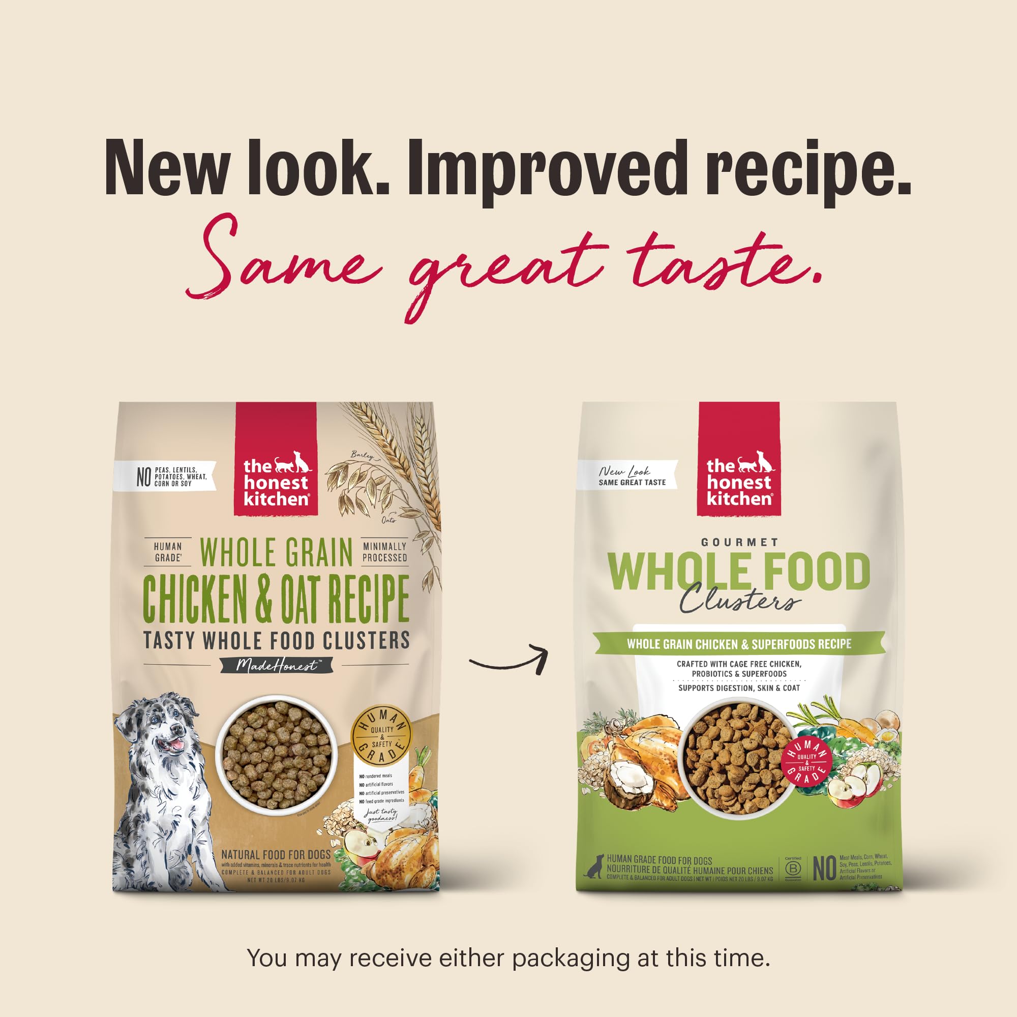 The Honest Kitchen rehydration step showing quick 3-minute meal prep.