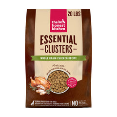 The Honest Kitchen Essential Clusters chicken 20lb bag for home feeding