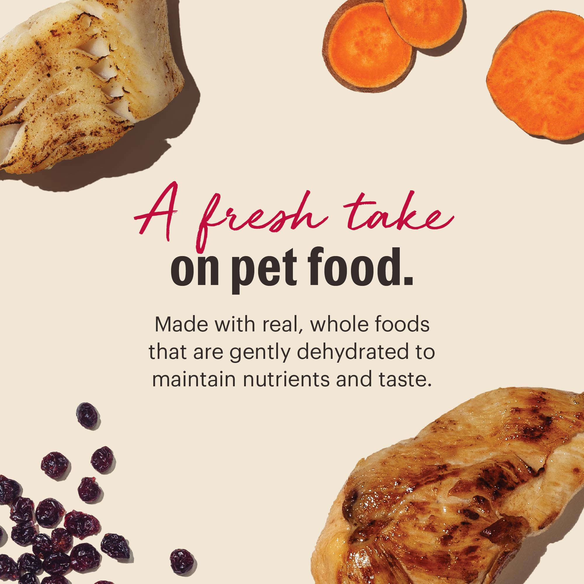 The Honest Kitchen made-in-USA production uses trusted suppliers worldwide.