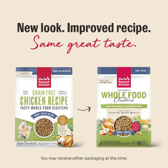 Close-up of Honest Kitchen clusters texture for small mouths