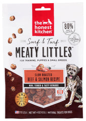 The Honest Kitchen Surf & Turf Meaty Littles beef-salmon treat for training and brain health
