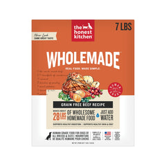 The Honest Kitchen Wholemade box showing convenient real-food meal prep for dogs