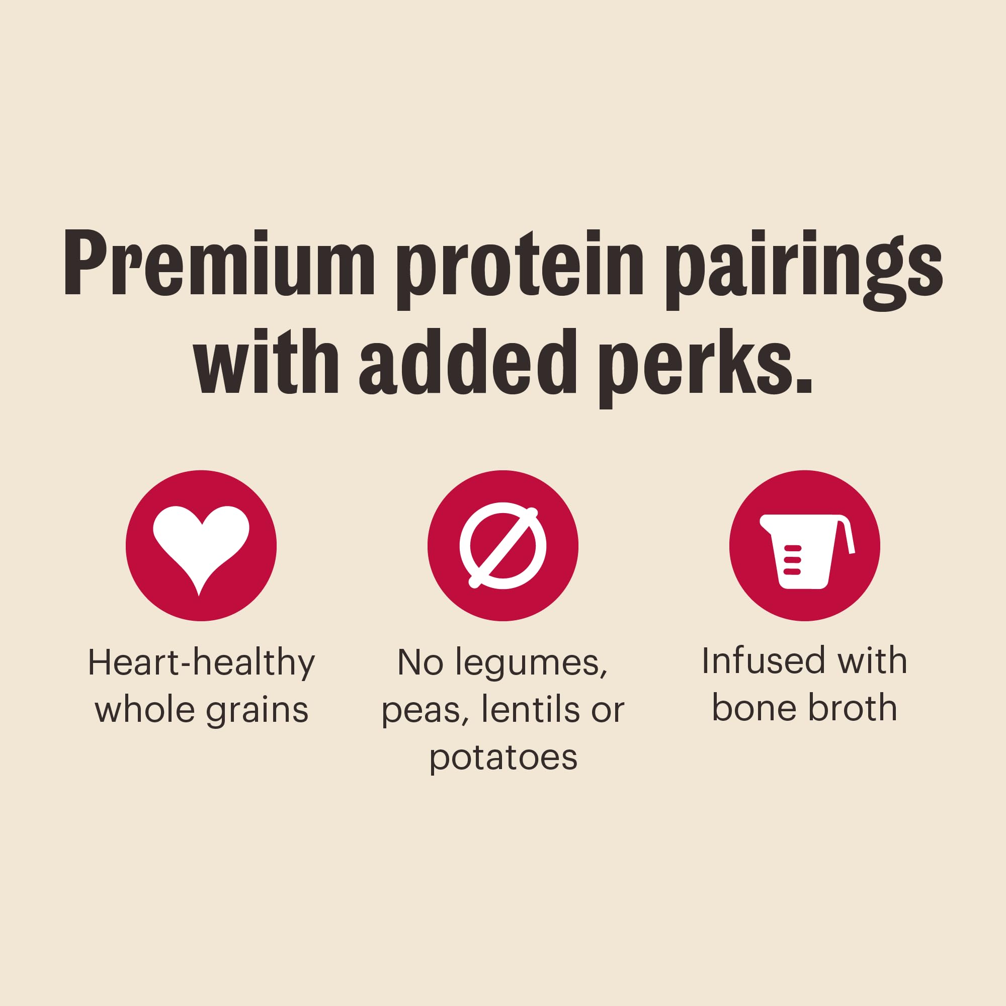 The Honest Kitchen Wholemade no potatoes or legumes focusing on quality protein balance.