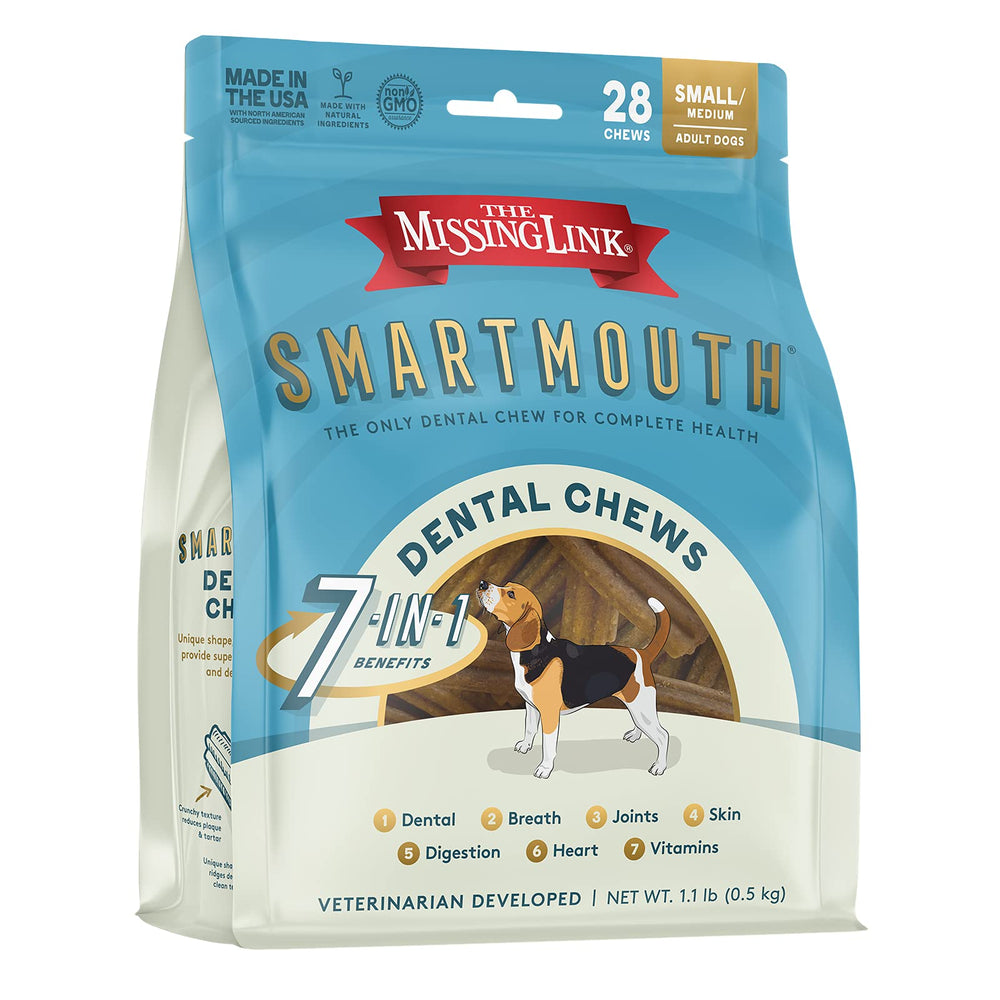 The Missing Link Smartmouth front view promotes dental health and fresh breath.