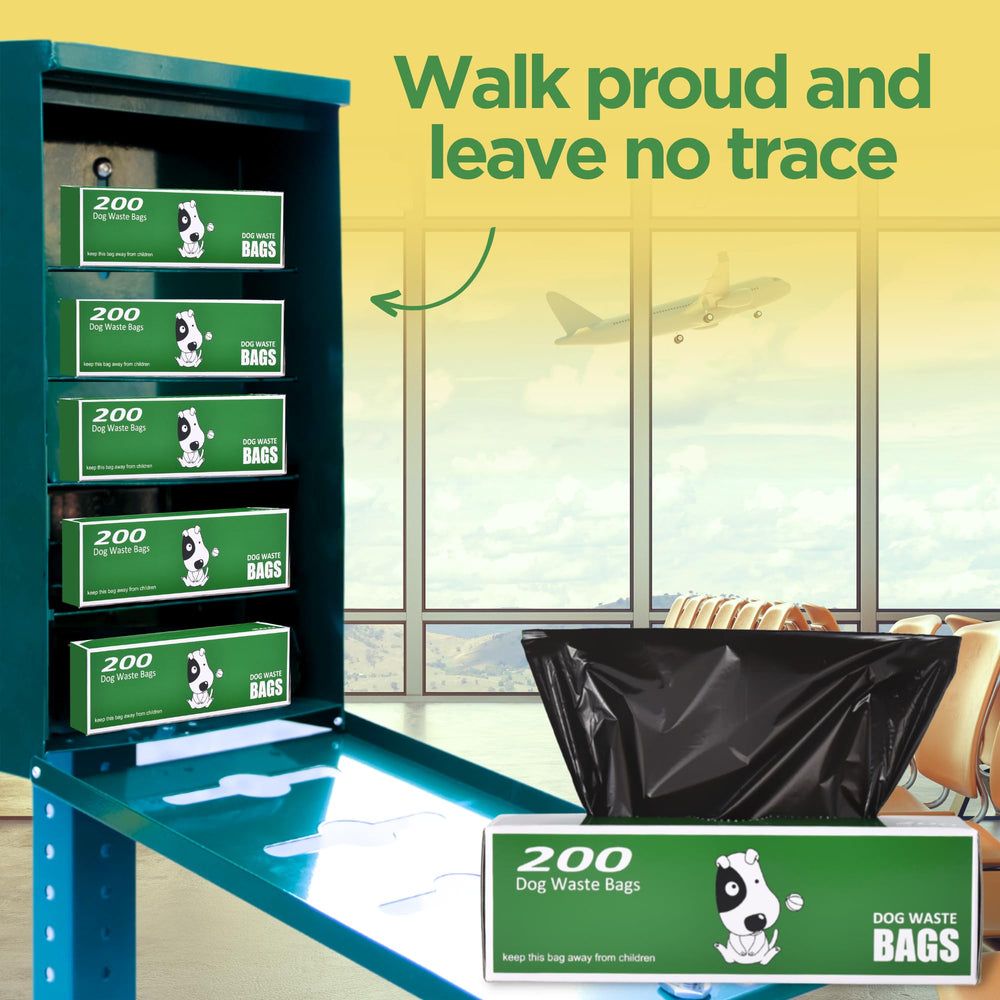 The Original Poop Bags compatible with pet waste stations for parks and apartments