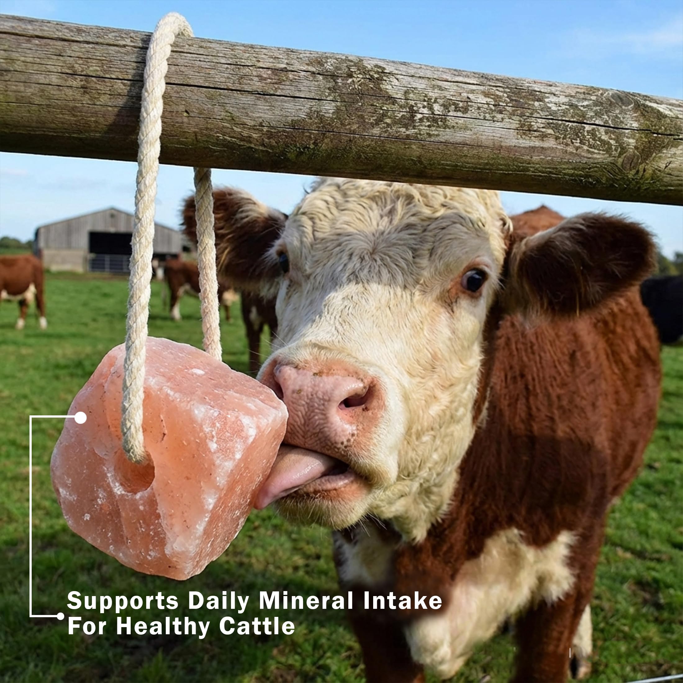 The Original Salt Company Himalayan salt block during chewing highlighting dense mineral supply.