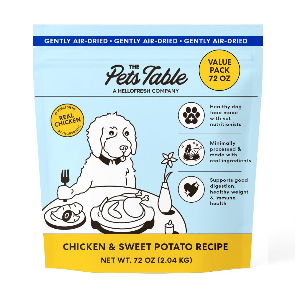 The Pets Table Salmon and Whitefish with Pumpkin bag front highlights premium ingredients.
