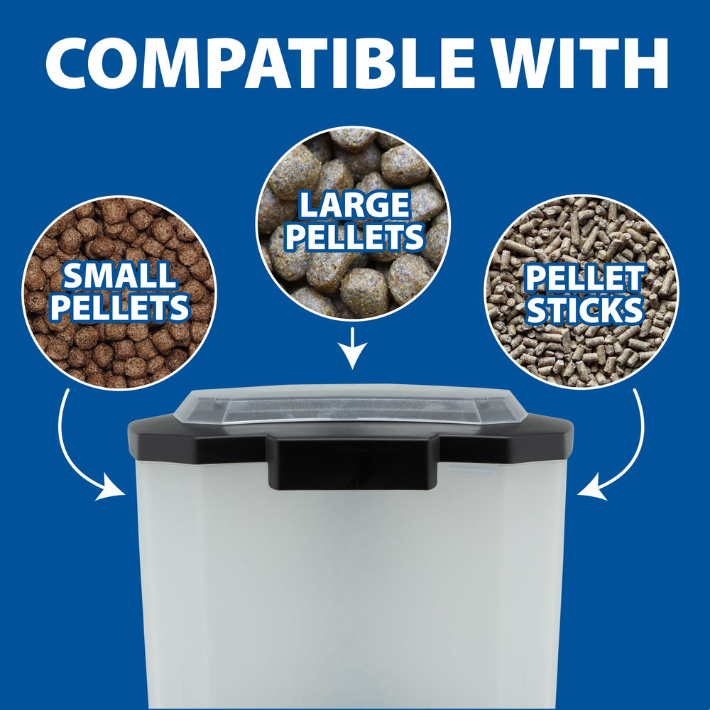 The Pond Guy KoiGrower AC power connection shows easy, versatile installation.