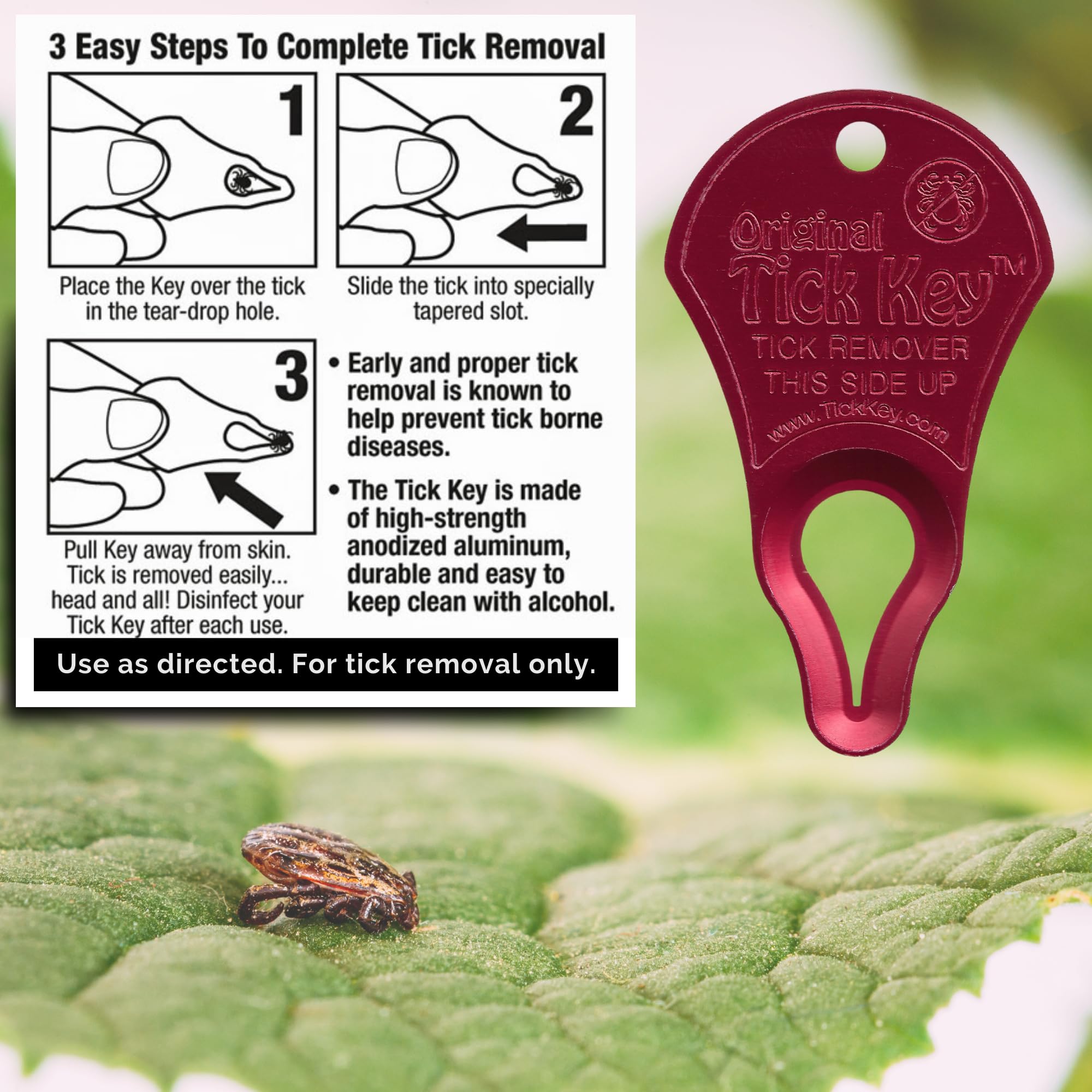 The Tick Key USA-made quality marks trusted manufacturing and reliability.
