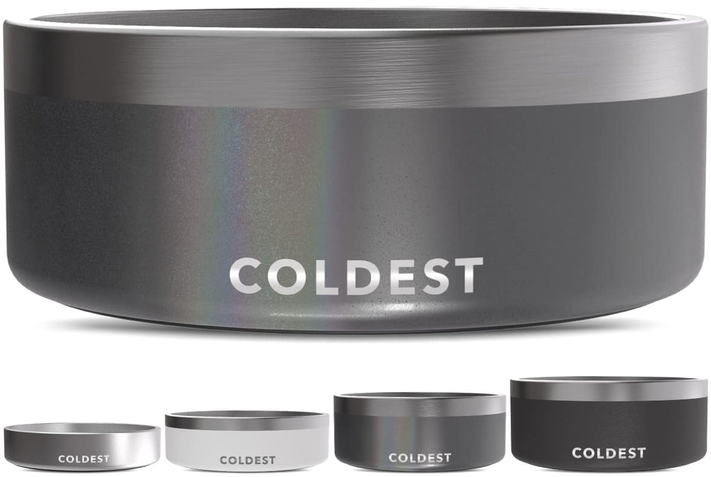 The Coldest Water dog bowl with anti-rust metal for durable use